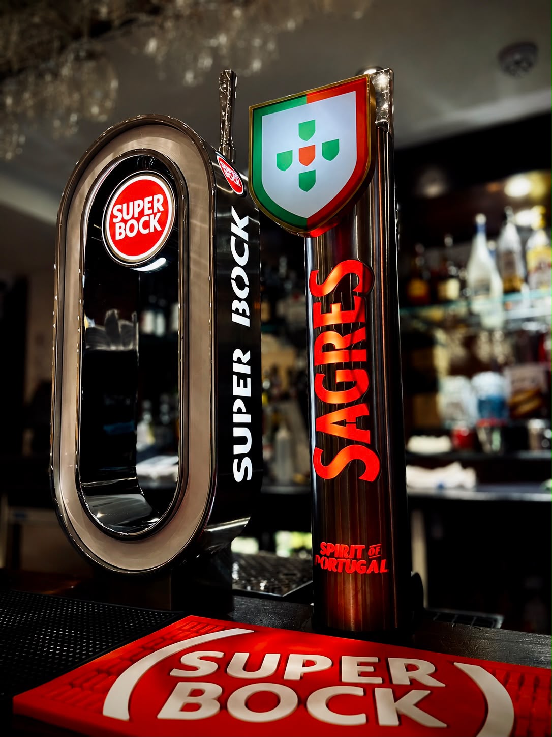 Super Bock and Sagres on tap